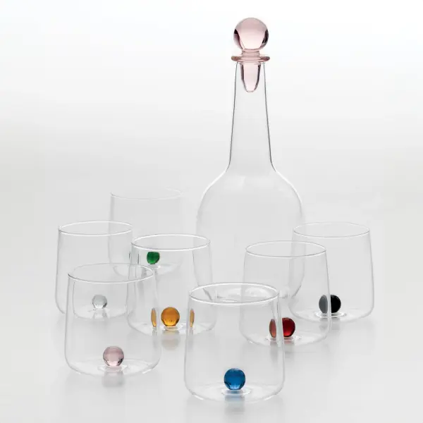 Bilia Bottle with Pink Stopper - Image 12