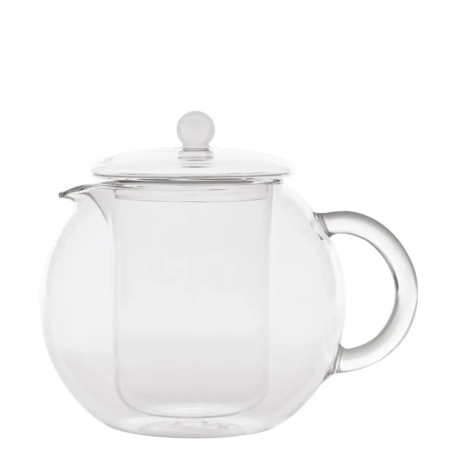 Bilia Double-Walled Glass Teapot - Image 1