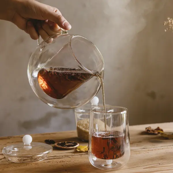 Bilia Double-Walled Glass Teapot - Image 2