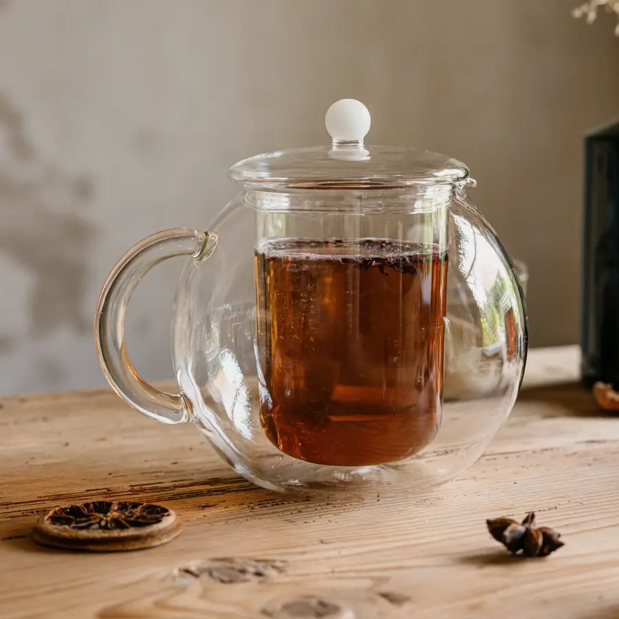 Bilia Double-Walled Glass Teapot - Image 3