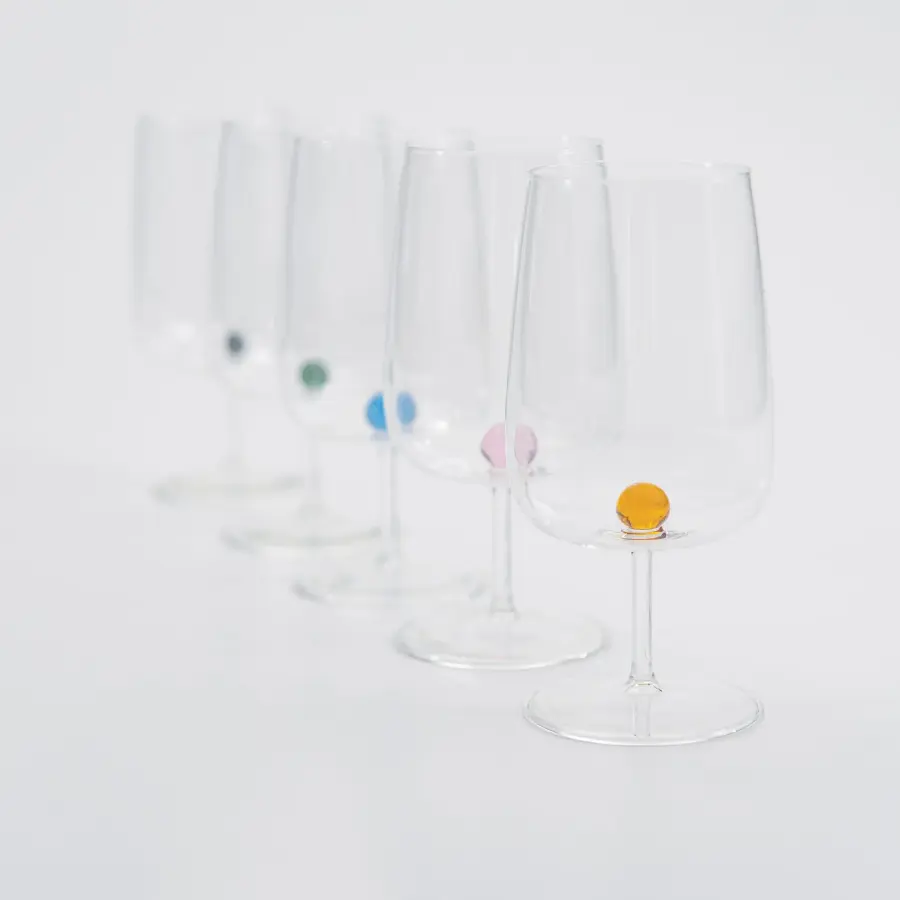 Bilia Goblet Set of 6 - Golden Yellow - Image 14