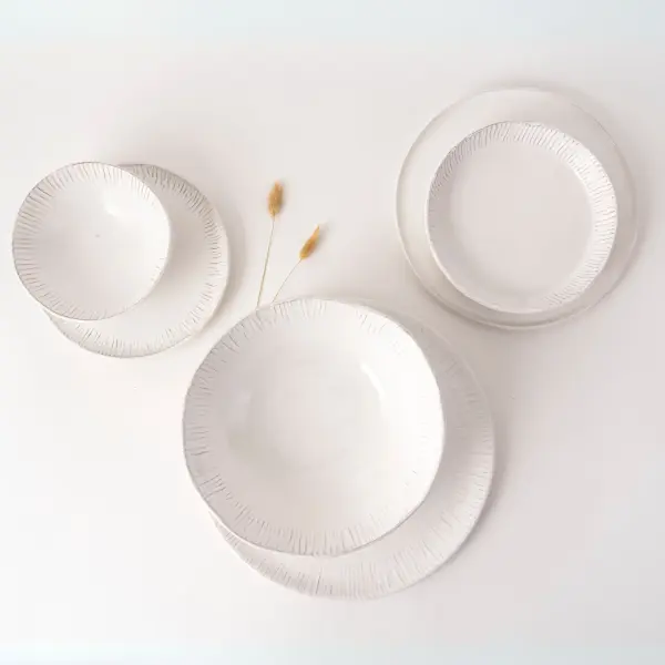 Graffito Charger / Pizza Plate Set - Image 2