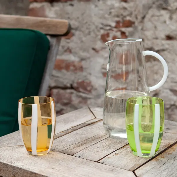 Gessato Aquamarine Tumbler Set - Image 17