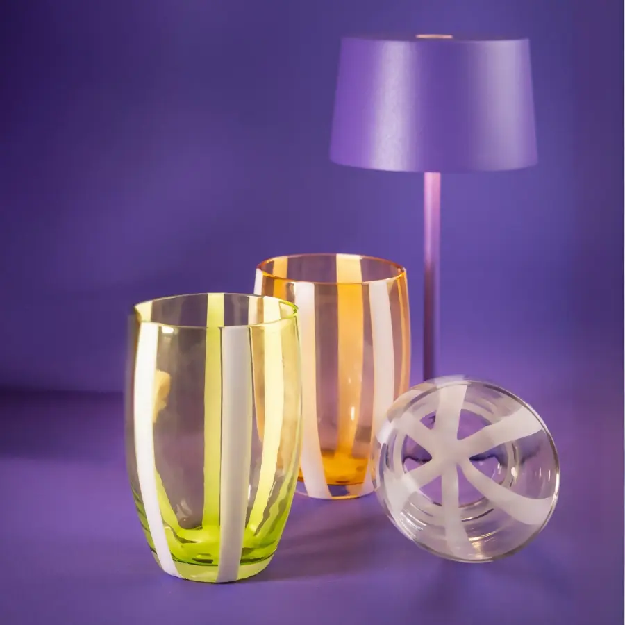Gessato Aquamarine Tumbler Set - Image 21