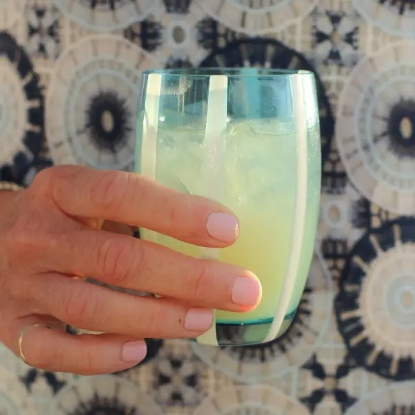 Gessato Aquamarine Tumbler Set - Image 5