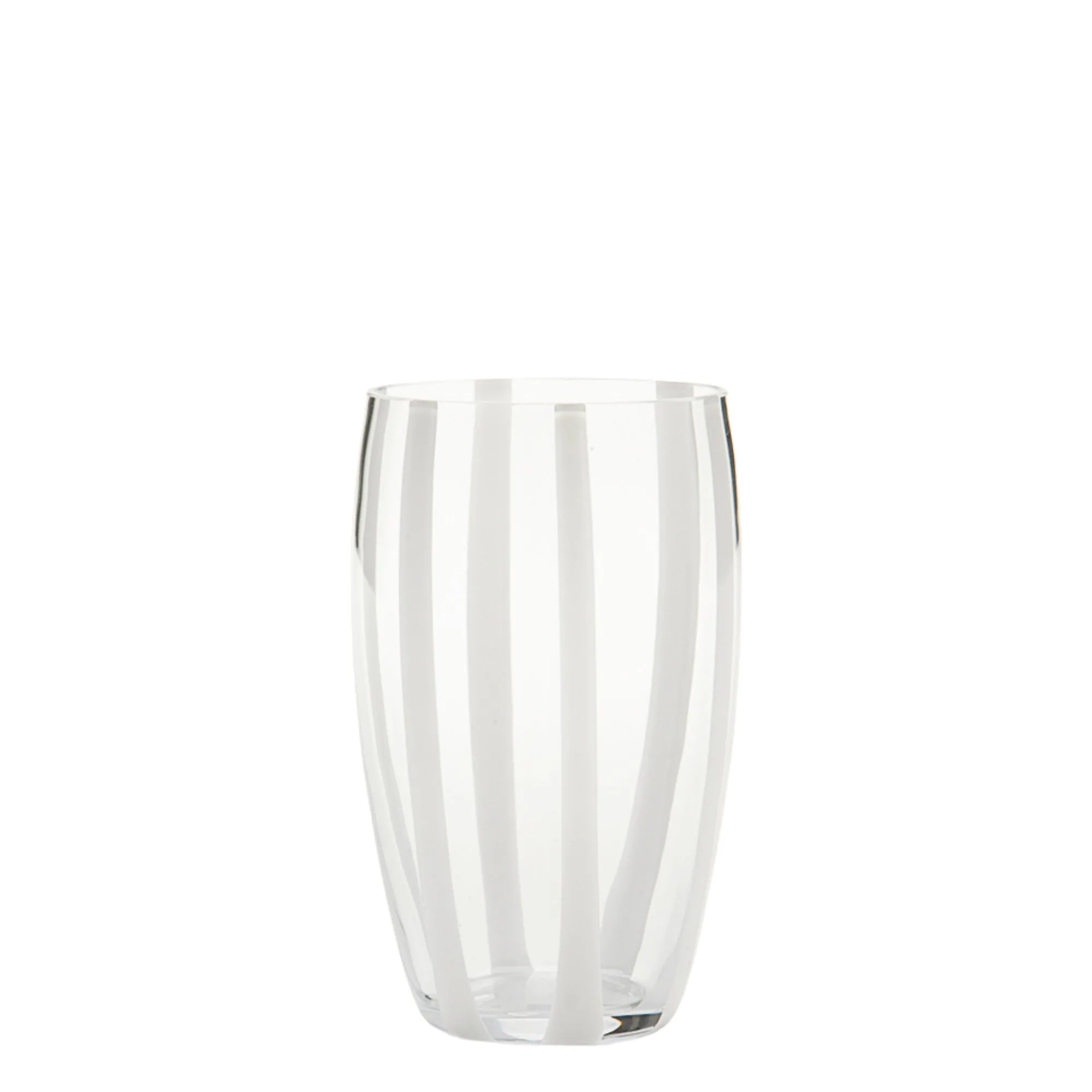 Gessato Aquamarine Beverage Glass Set