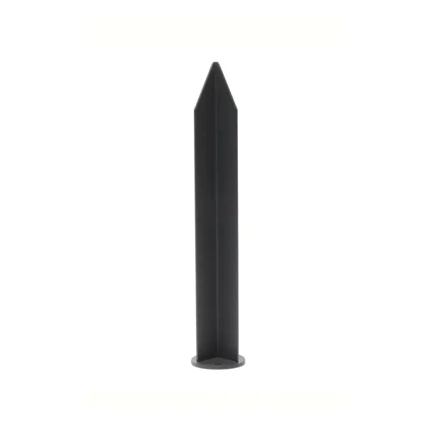 Durable stainless steel spike accessory designed for secure outdoor installation of Zafferano cordless lighting collections. Weather-resistant construction with included mounting gear for easy setup.