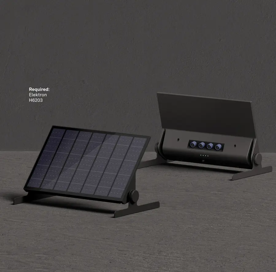 Klewe x Zafferano Axent + Elektron Solar LED Lamp - Image 4