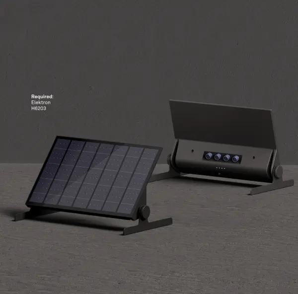 Klewe x Zafferano Stem Mini Solar Lamp - Image 5