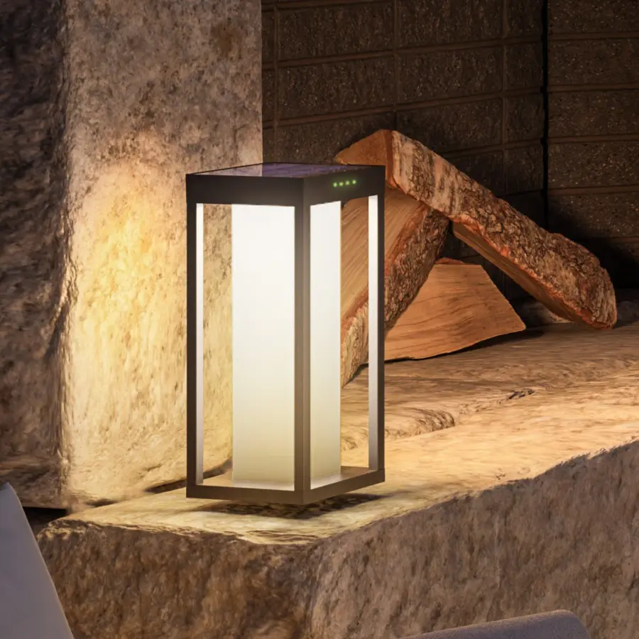 Radia Moon Mini Solar LED Lamp - Image 1