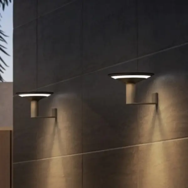Klewe x Zafferano Keope Solar Wall Sconce - Image 2