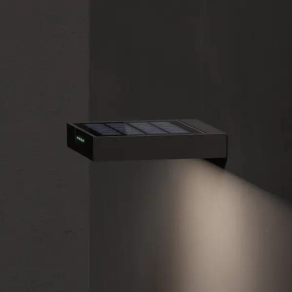 Versatile Indoor-Outdoor Cordless Wall Sconce with Solar Capability - Image 3