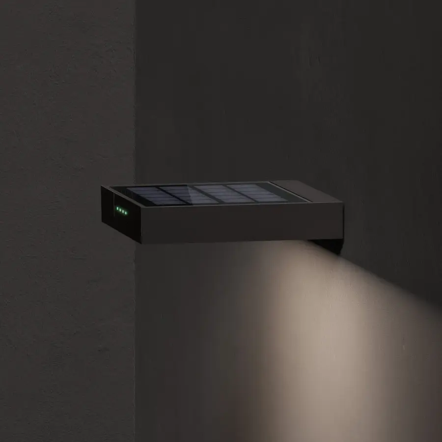 Versatile Indoor-Outdoor Cordless Wall Sconce with Solar Capability - Image 3