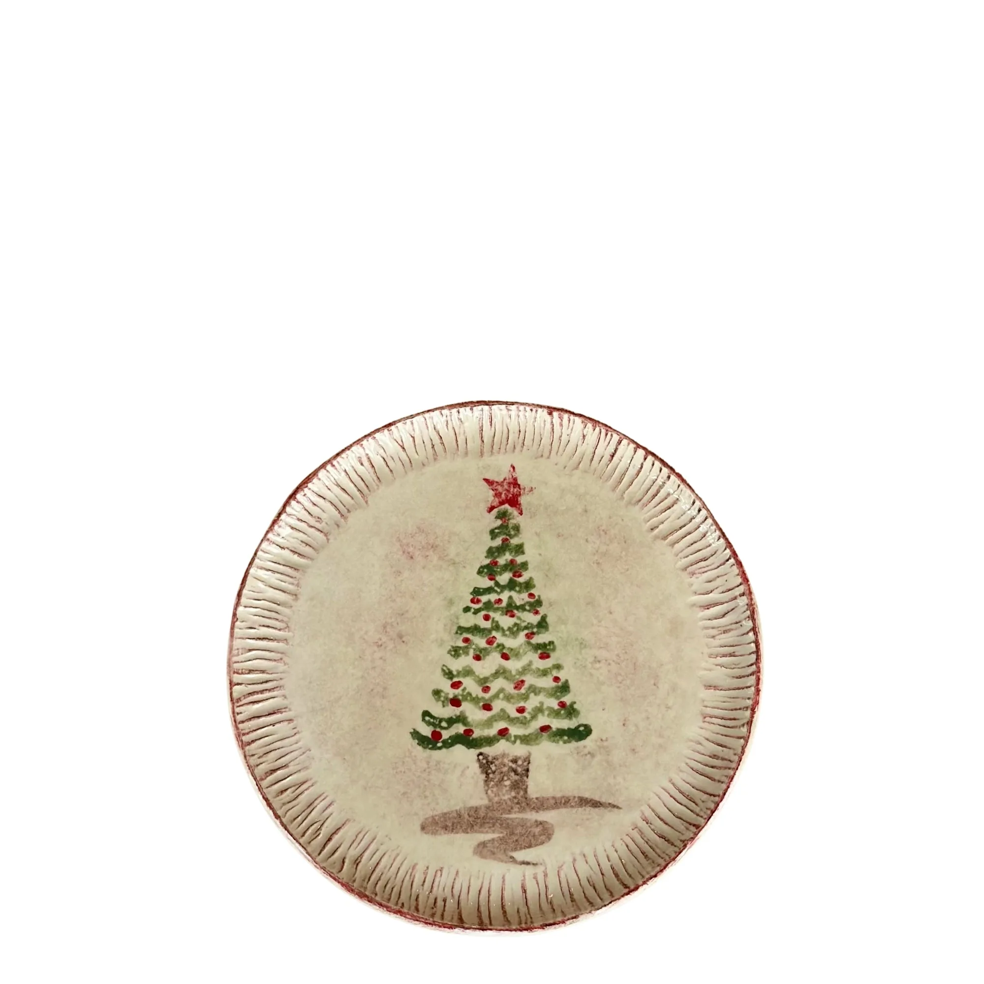 Holiday Dessert Plate Set of 4
