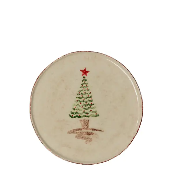 These handmade Italian stoneware dinner plates combine artisanal craftsmanship with everyday functionality. At 10.5 inches, they're perfectly sized for main courses while being dishwasher, microwave, and oven safe.