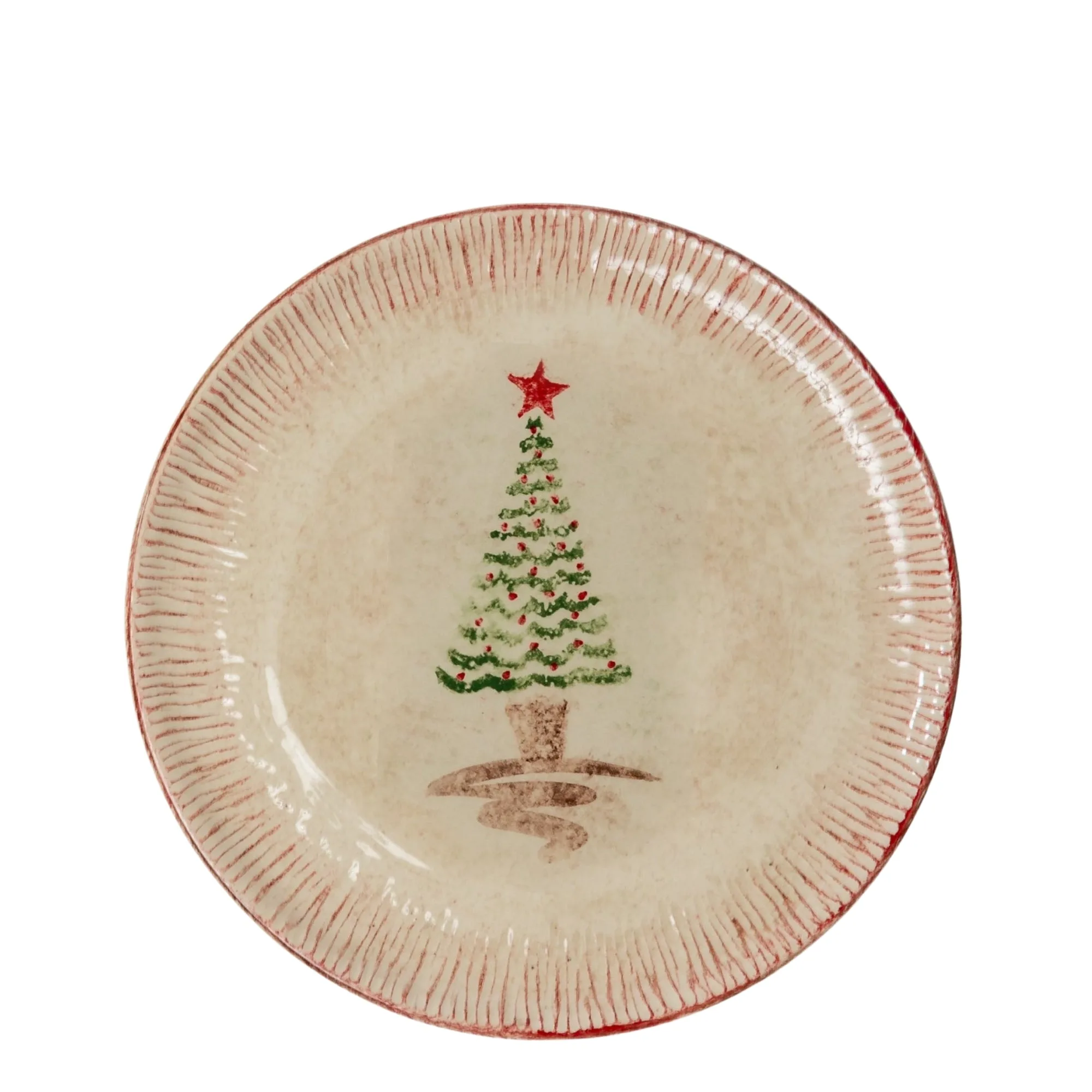 Holiday Charger / Pizza Plate Set