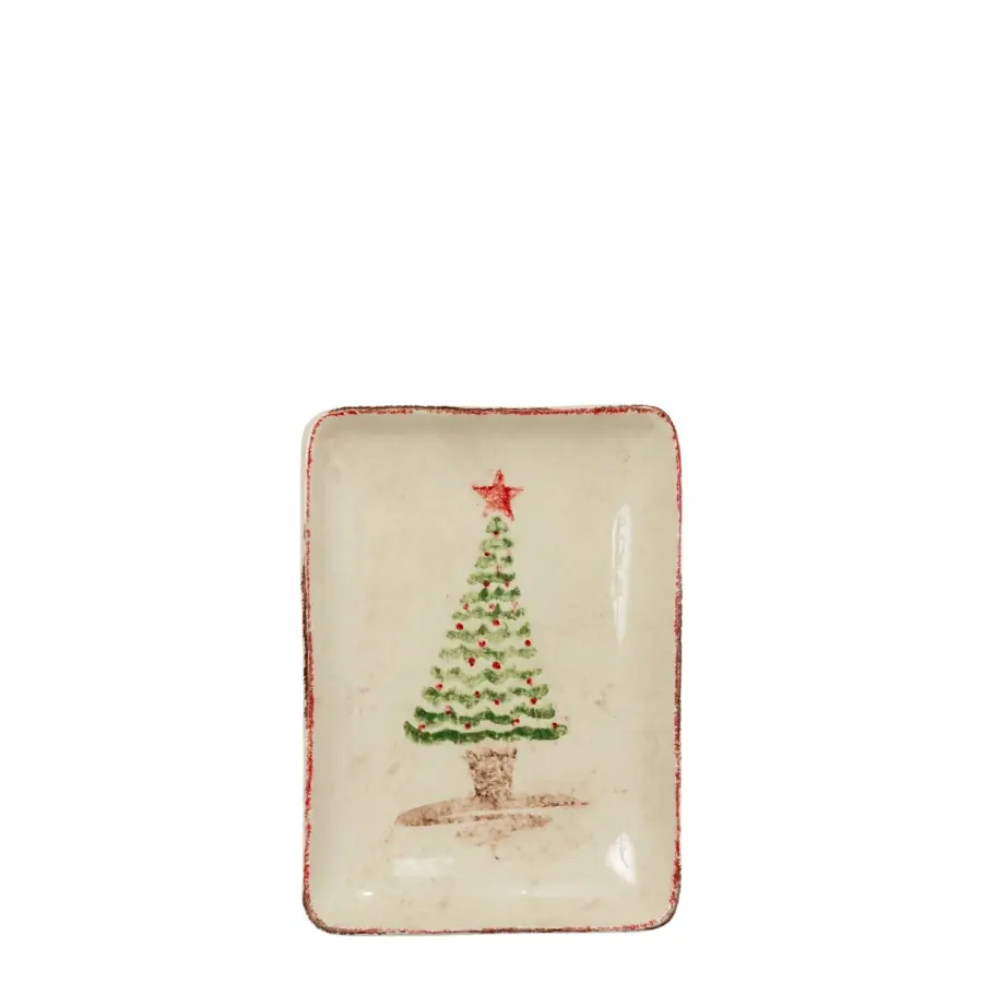 Holiday Medium Rectangular Tray Set - Image 1