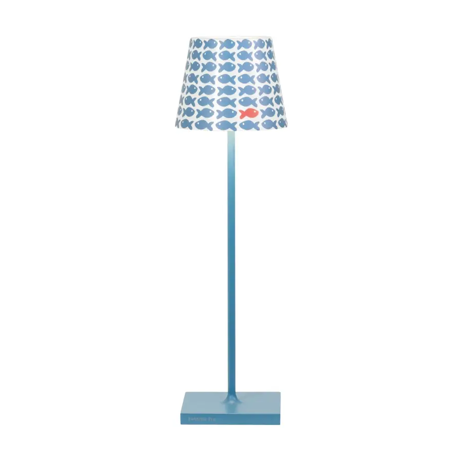 Poldina Graphic Shade - Avio Blue Fish - Image 17
