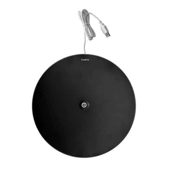 Replacement charging base designed specifically for the Poldina Pro XXL cordless lamp. Provides reliable charging functionality for portable lighting solutions in residential and commercial settings.