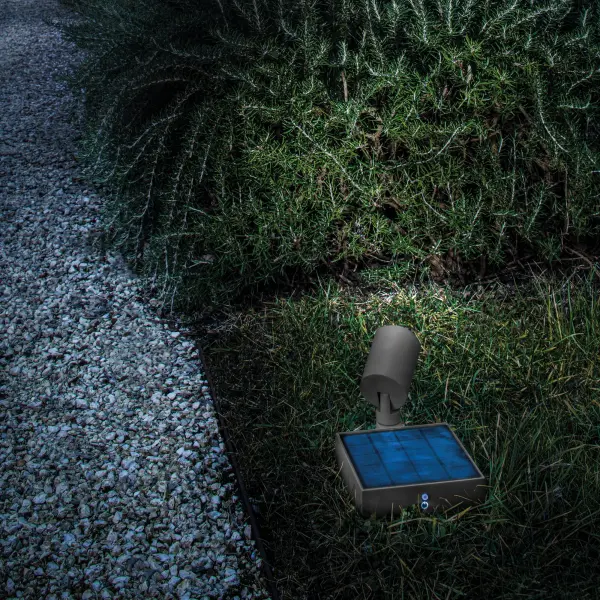 Smart Solar-Powered Outdoor Spotlight with Motion Detection - Image 1