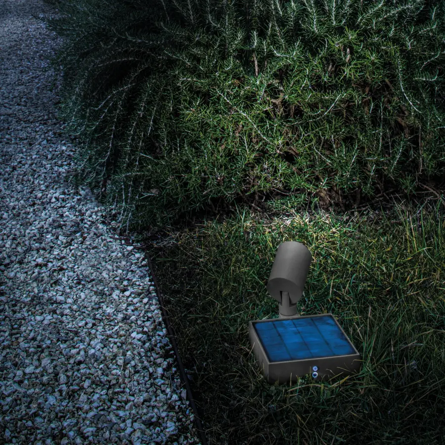 Smart Solar-Powered Outdoor Spotlight with Motion Detection - Image 1