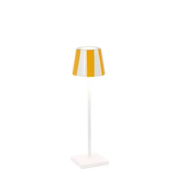 The Poldina Pro Micro Lido combines Italian artisan ceramic with modern cordless convenience. Its compact 10.8-inch height, full-range dimming, and IP65 rating make it perfect for indoor and outdoor use with 6-7 hours of runtime.