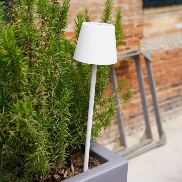 The Poldina Pro Peg Magnetic combines portability with smart functionality. Its rechargeable battery, touch dimming, and adjustable color temperature make it perfect for garden pathways, patios, or indoor accent lighting. - alternate view