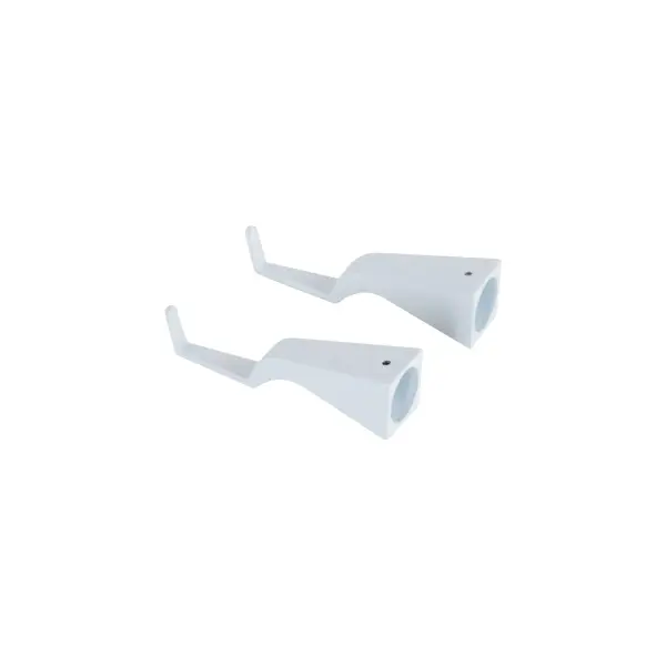 Transform your Pencil lighting module into a wall-mounted fixture with these minimalist brackets. Offers flexibility for direct or indirect lighting and allows the module to be detached for portable use.