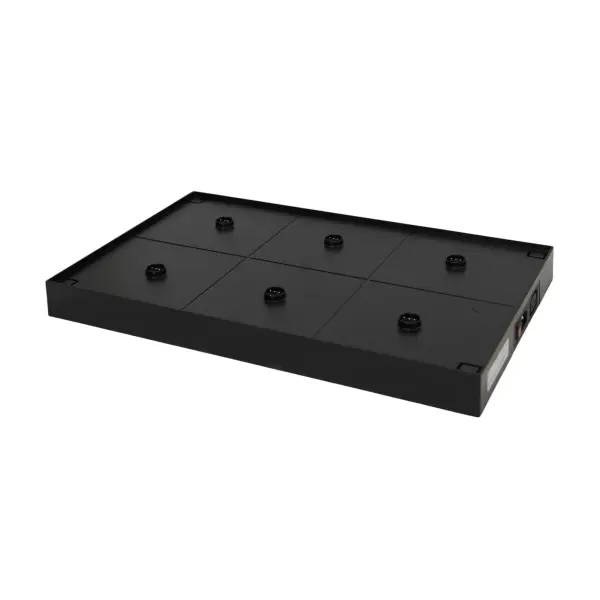Modular multi-contact charging platform Fits 6 Olivia, Olivia Mini, Ofelia, Amelie and Theta lamps. Particularly suitable for professional use