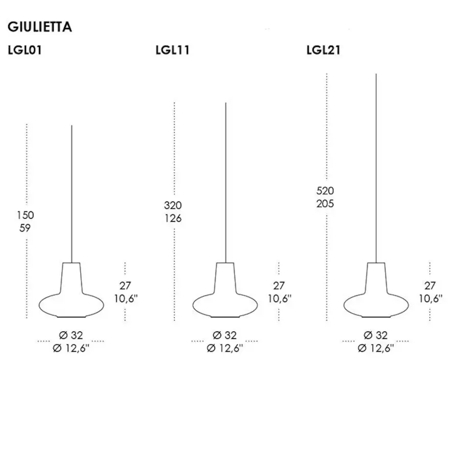 Romeo & Giulietta Pendant Light - Image 184