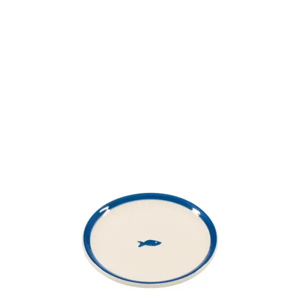 Lido Dessert Plate Set of 4 - Light Blue - Image 13