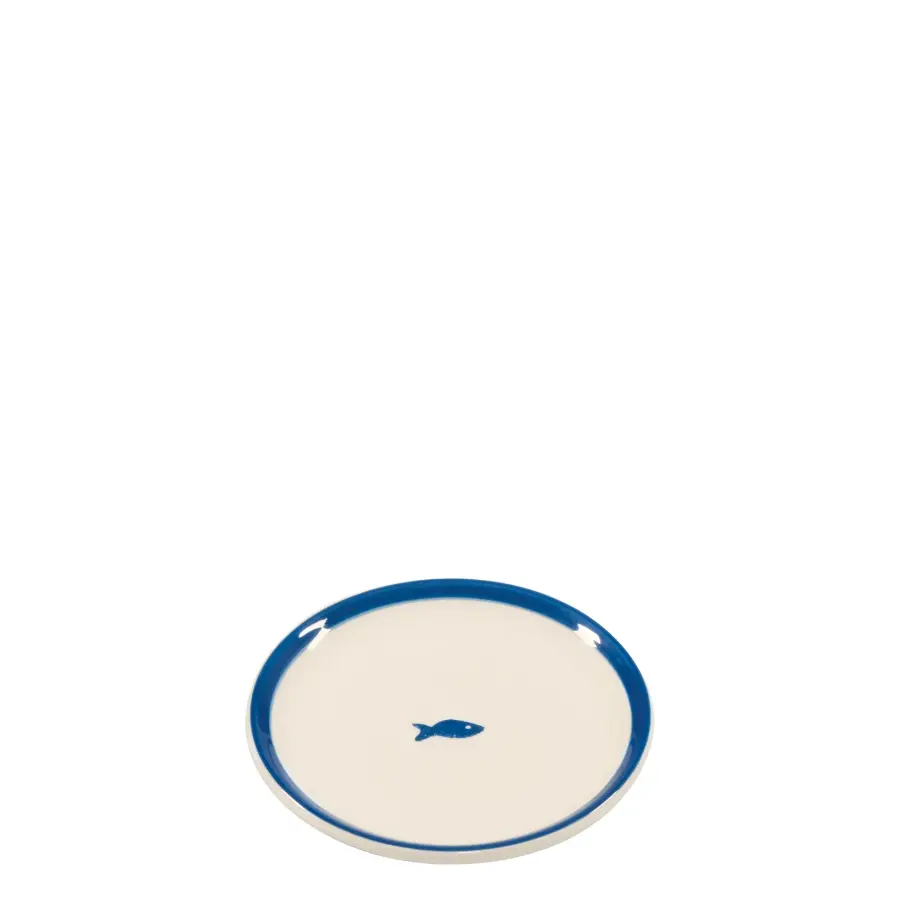 Lido Dessert Plate Set of 4 - Light Blue - Image 13