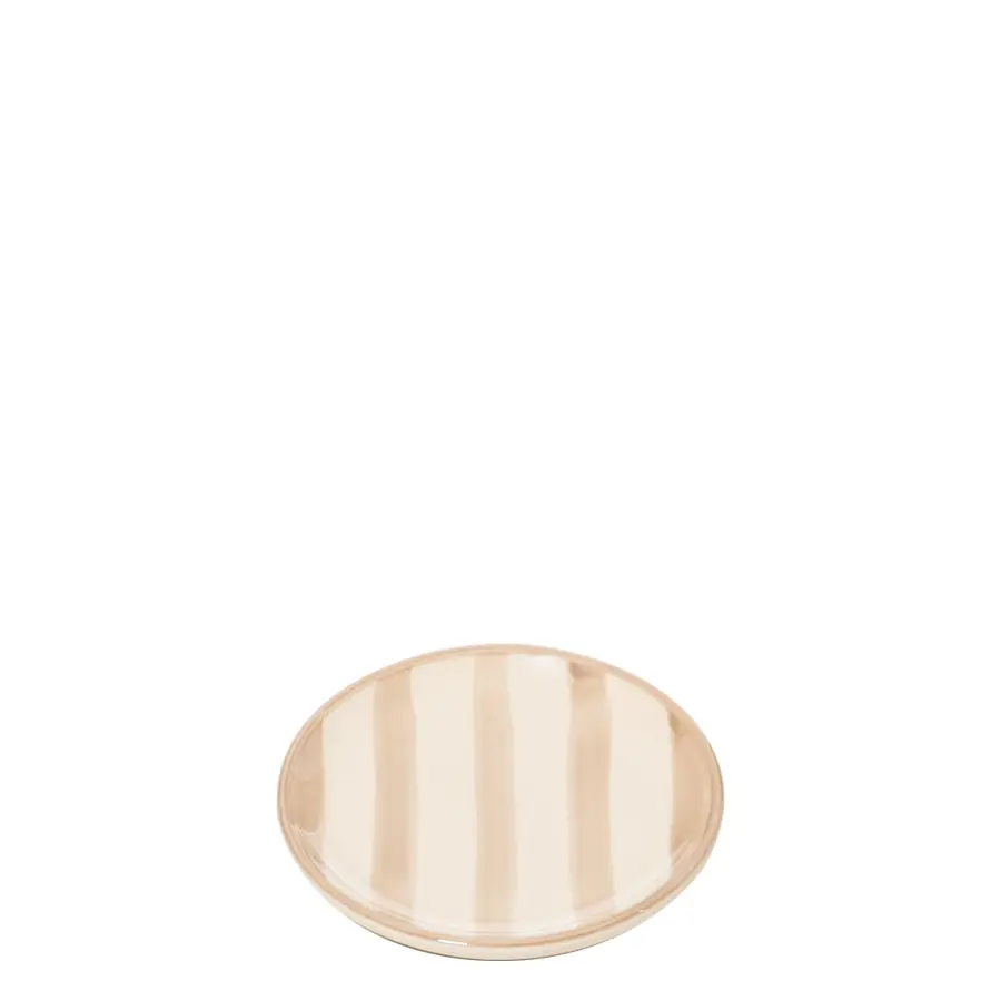 Lido Dessert Plate Set of 4 - Light Blue - Image 3