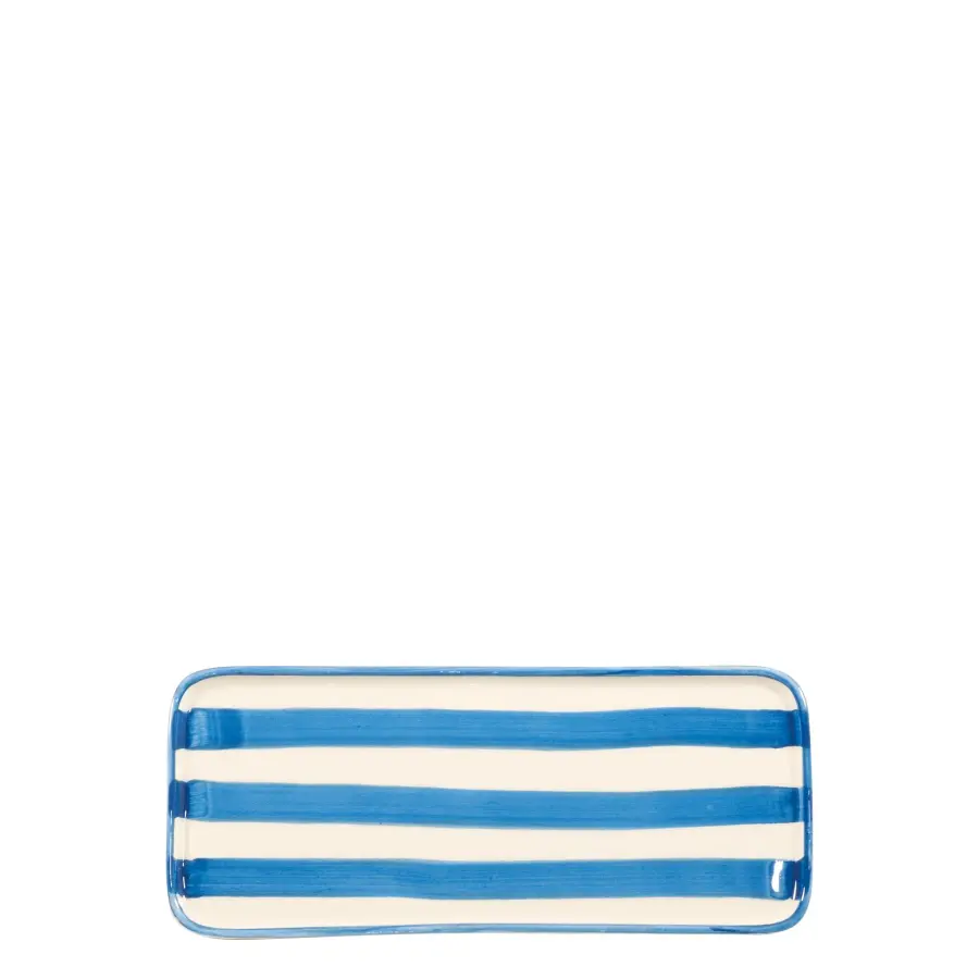 Lido Rectangular Plate Set of 4 - Light Blue - Image 1