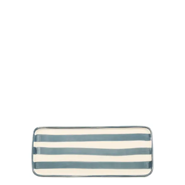 Lido Rectangular Plate Set of 4 - Light Blue - Image 11