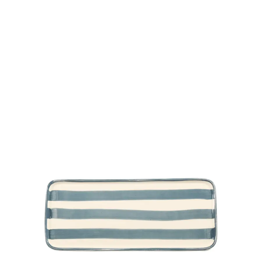 Lido Rectangular Plate Set of 4 - Light Blue - Image 11