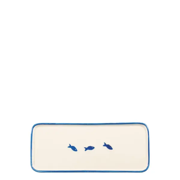 Lido Rectangular Plate Set of 4 - Light Blue - Image 13