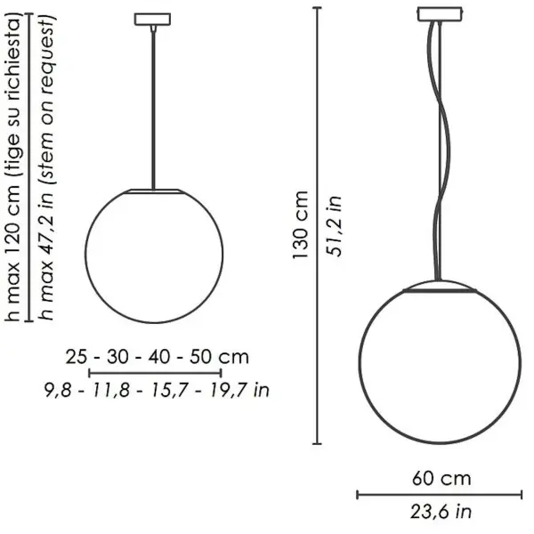 Minimalist Globe Pendant with Flawless 360° Light Diffusion - Image 102