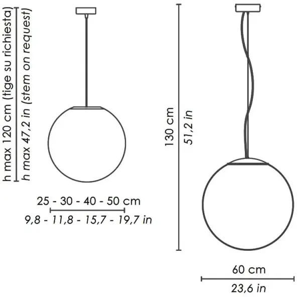 Minimalist Globe Pendant with Flawless 360° Light Diffusion - Image 6