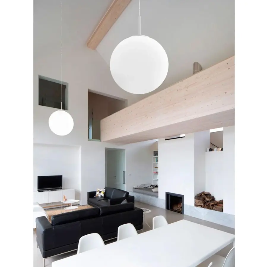 Minimalist Globe Pendant with Flawless 360° Light Diffusion - Image 88