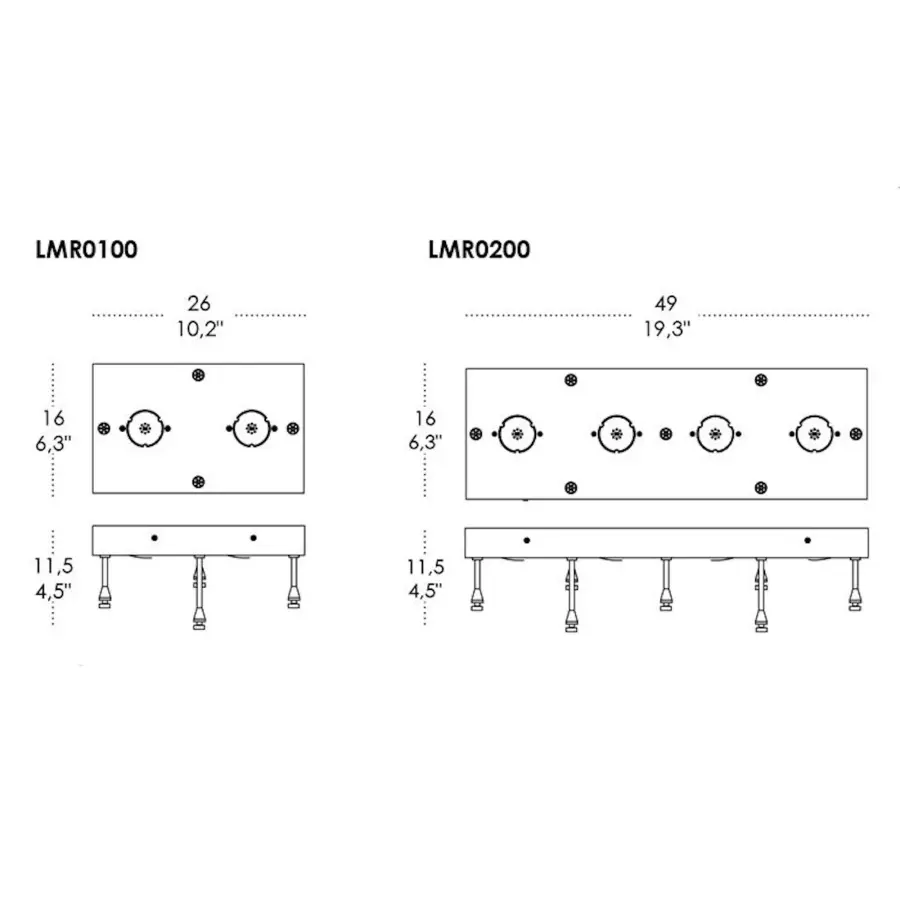Mariposa Modular Wall/Ceiling Light Frame - Image 8