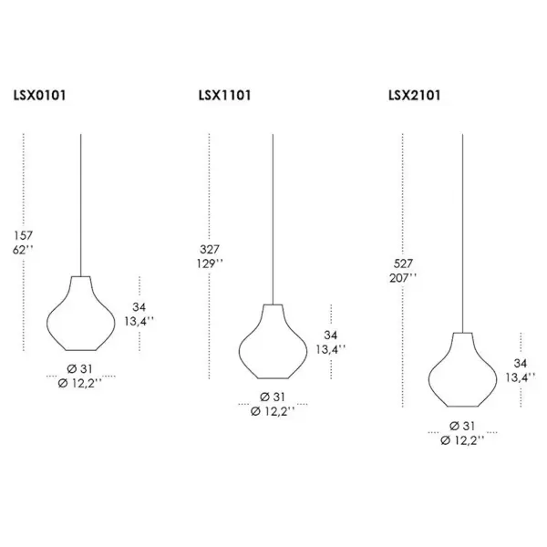 Sixties Pendant Light - Image 4