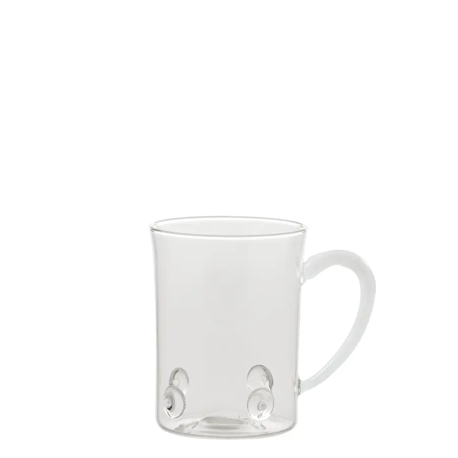 Patéa Red Glass Mug Set of 2 - Image 1
