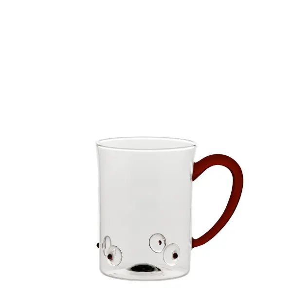 Patéa Red Glass Mug Set of 2 - Image 12