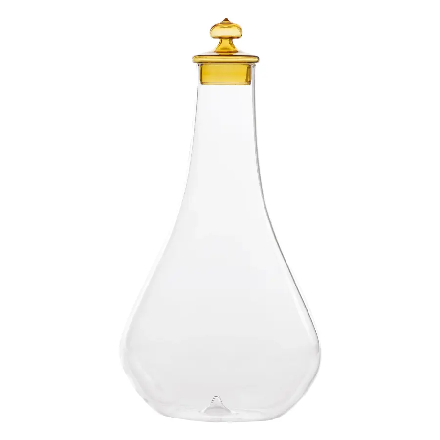 Pirolo Amber Glass Bottle - Image 3