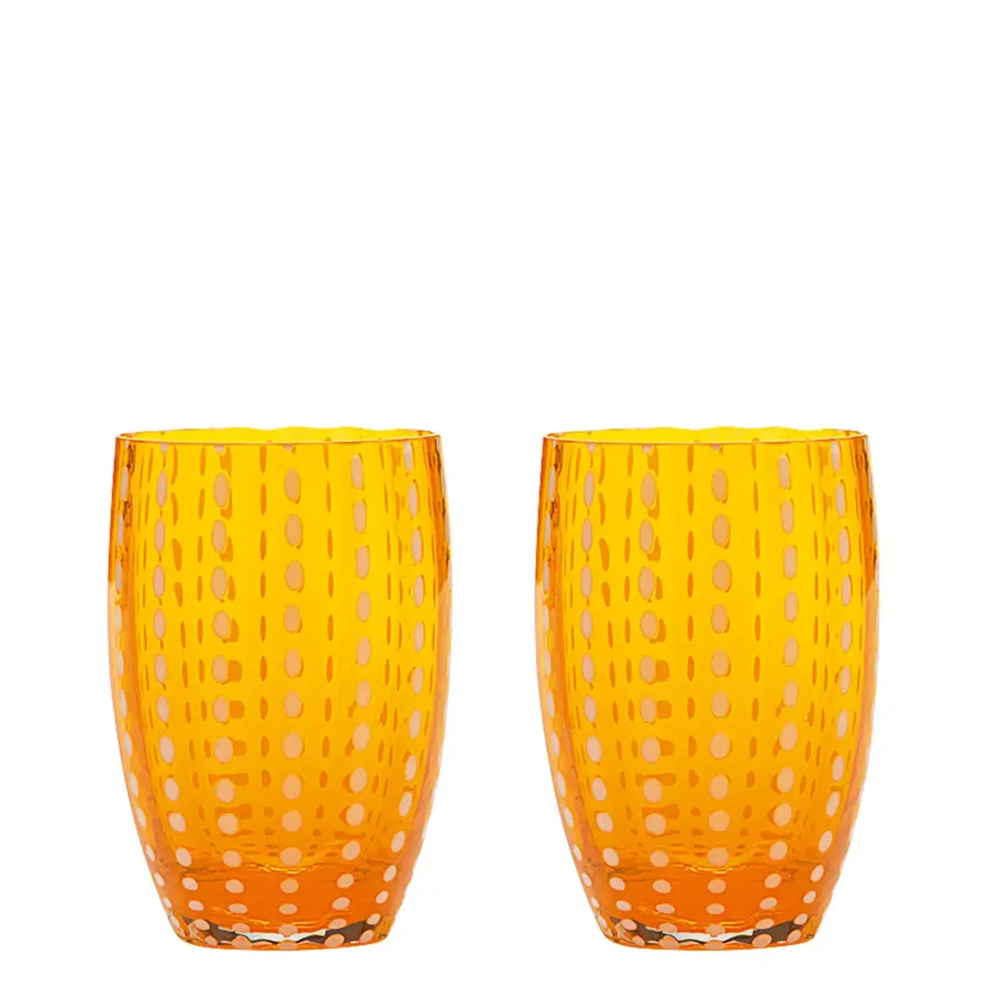 Perle Apple Green Glass Tumbler Set - Image 11