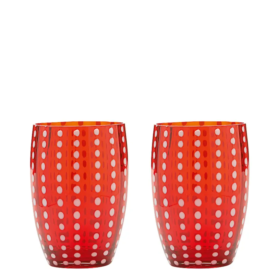 Perle Apple Green Glass Tumbler Set - Image 17