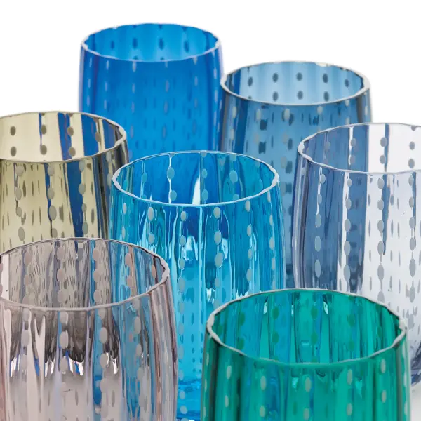 Perle Apple Green Glass Tumbler Set - Image 20