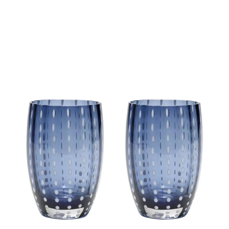 Perle Apple Green Glass Tumbler Set - Image 25