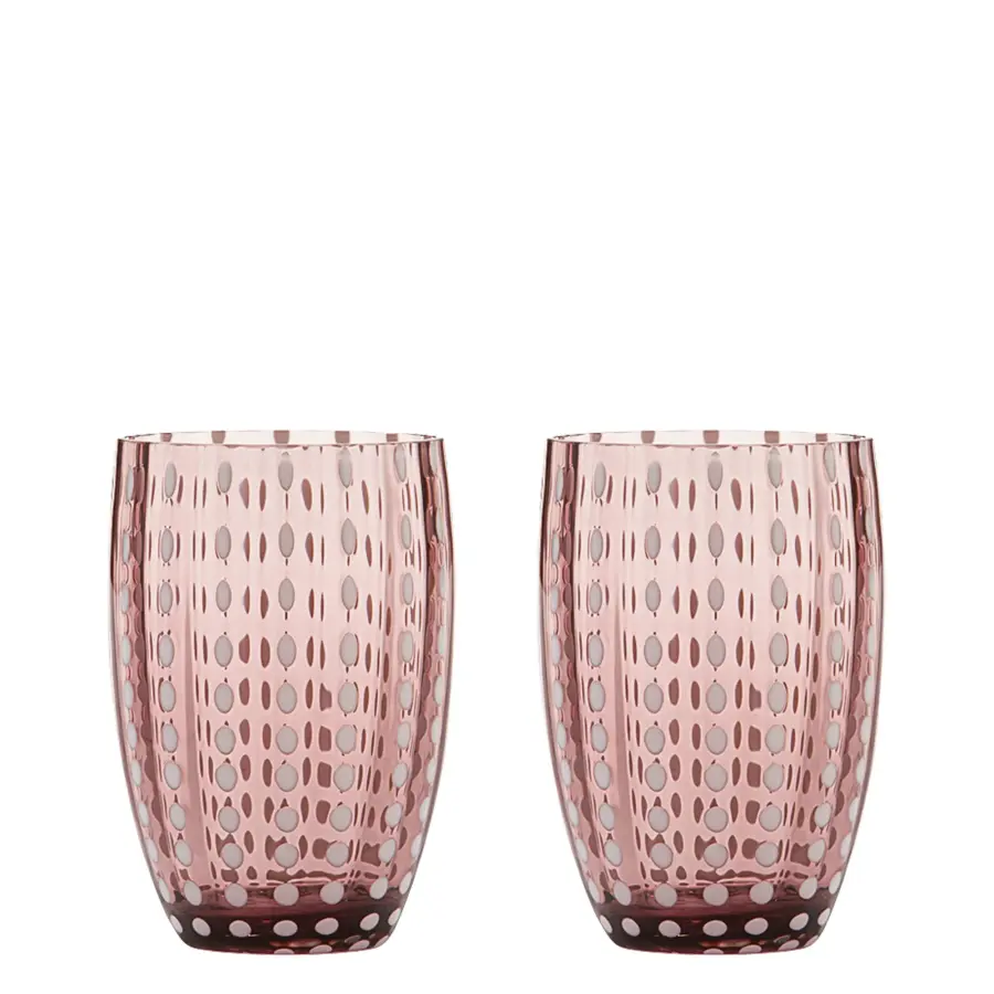 Perle Apple Green Glass Tumbler Set - Image 9